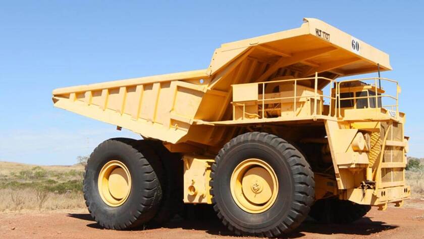 The 70 tonne haulage truck used by Rio Tinto.jpg